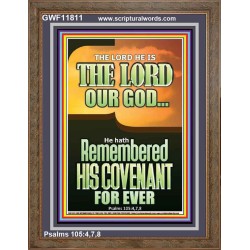 COVENANT OF THE LORD STAND FOR EVER  Wall & Art Décor  GWF11811  "33x45"