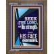 SEEK THE LORD AND HIS STRENGTH AND SEEK HIS FACE EVERMORE  Wall Décor  GWF11815  