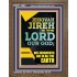 JEHOVAH JIREH HIS JUDGEMENT ARE IN ALL THE EARTH  Custom Wall Décor  GWF11840  "33x45"