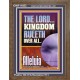 THE LORD KINGDOM RULETH OVER ALL  New Wall Décor  GWF11853  