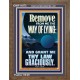 REMOVE FROM ME THE WAY OF LYING  Bible Verse for Home Portrait  GWF11873  