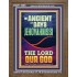 THE ANCIENT OF DAYS JEHOVAH NISSI THE LORD OUR GOD  Ultimate Inspirational Wall Art Picture  GWF11908  "33x45"