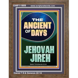 THE ANCIENT OF DAYS JEHOVAH JIREH  Unique Scriptural Picture  GWF11909  "33x45"