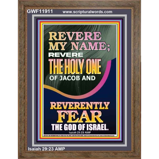 REVERE MY NAME THE HOLY ONE OF JACOB  Ultimate Power Picture  GWF11911  