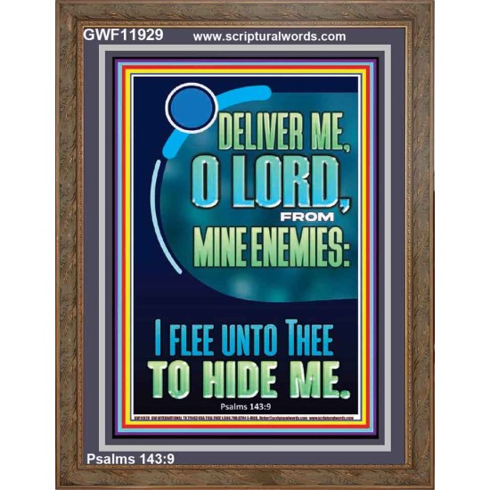 O LORD I FLEE UNTO THEE TO HIDE ME  Ultimate Power Portrait  GWF11929  