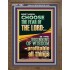 BRETHREN CHOOSE THE FEAR OF THE LORD THE BEGINNING OF WISDOM  Ultimate Inspirational Wall Art Portrait  GWF11962  "33x45"