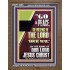 GO IN PEACE THE PRESENCE OF THE LORD BE WITH YOU  Ultimate Power Portrait  GWF11965  "33x45"
