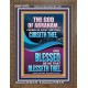 CURSED BE EVERY ONE THAT CURSETH THEE BLESSED IS EVERY ONE THAT BLESSED THEE  Scriptures Wall Art  GWF11972  