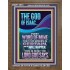 EVERY WORD OF MINE IS CERTAIN SAITH THE LORD  Scriptural Wall Art  GWF11973  "33x45"