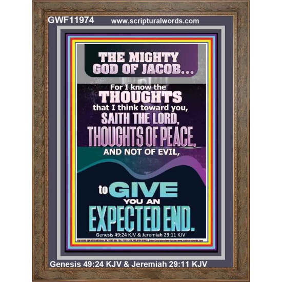 THOUGHTS OF PEACE AND NOT OF EVIL  Scriptural Décor  GWF11974  