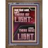 AND GOD SAID LET THERE BE LIGHT  Christian Quotes Portrait  GWF11995  "33x45"