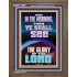 YOU SHALL SEE THE GLORY OF THE LORD  Bible Verse Portrait  GWF11999  "33x45"