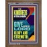 GIVE UNTO THE LORD GLORY AND STRENGTH  Scripture Art  GWF12002  "33x45"