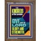 GIVE UNTO THE LORD GLORY AND STRENGTH  Scripture Art  GWF12002  
