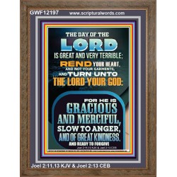 REND YOUR HEART AND NOT YOUR GARMENTS  Biblical Paintings Portrait  GWF12197  "33x45"