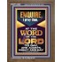 MEDITATE THE WORD OF THE LORD DAY AND NIGHT  Contemporary Christian Wall Art Portrait  GWF12202  "33x45"