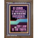 THY LAW IS THE TRUTH O LORD  Religious Wall Art   GWF12213  