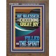 BE BLESSED WITH EXCEEDING GREAT JOY  Scripture Art Prints Portrait  GWF12238  