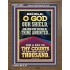 LOOK UPON THE FACE OF THINE ANOINTED O GOD  Contemporary Christian Wall Art  GWF12242  "33x45"
