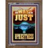 THE WAY OF THE JUST IS UPRIGHTNESS  Scriptural Décor  GWF12288  "33x45"