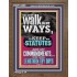 WALK IN MY WAYS AND KEEP MY COMMANDMENTS  Wall & Art Décor  GWF12296  "33x45"