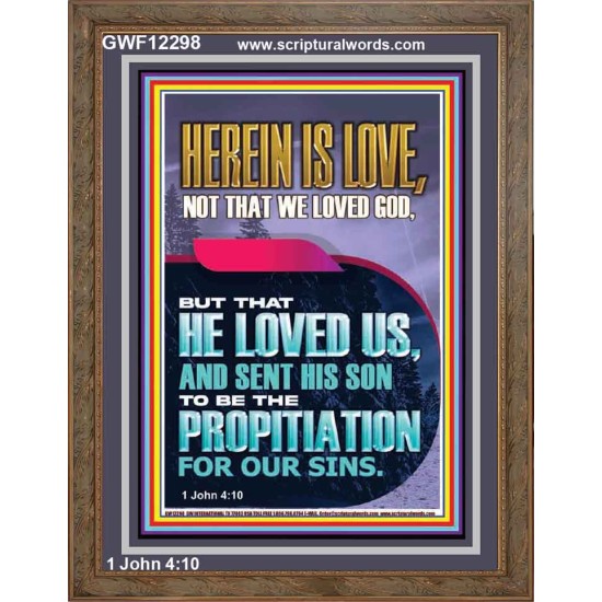 THE PROPITIATION FOR OUR SINS  Art & Wall Décor  GWF12298  