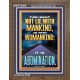 NEVER LIE WITH MANKIND AS WITH WOMANKIND IT IS ABOMINATION  Décor Art Works  GWF12305  