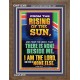 FROM THE RISING OF THE SUN AND THE WEST THERE IS NONE BESIDE ME  Affordable Wall Art  GWF12308  