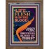 AVAILETH THYSELF WITH THE PRECIOUS BLOOD OF CHRIST  Custom Art and Wall Décor  GWF12335  "33x45"