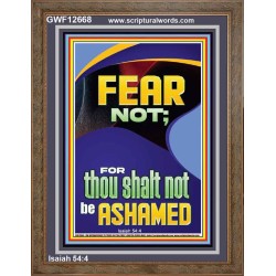 FEAR NOT FOR THOU SHALT NOT BE ASHAMED  Children Room  GWF12668  "33x45"