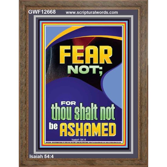 FEAR NOT FOR THOU SHALT NOT BE ASHAMED  Children Room  GWF12668  