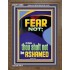 FEAR NOT FOR THOU SHALT NOT BE ASHAMED  Children Room  GWF12668  "33x45"