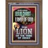 LAMB OF GOD THE LION OF THE TRIBE OF JUDA  Unique Power Bible Portrait  GWF12945  "33x45"