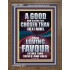 LOVING FAVOUR IS BETTER THAN SILVER AND GOLD  Scriptural Décor  GWF13003  "33x45"