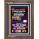 LAY A GOOD FOUNDATION FOR THYSELF AND LAY HOLD ON ETERNAL LIFE  Contemporary Christian Wall Art  GWF13030  