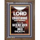 THE LORD HAS NOT GIVEN ME OVER UNTO DEATH  Contemporary Christian Wall Art  GWF13045  
