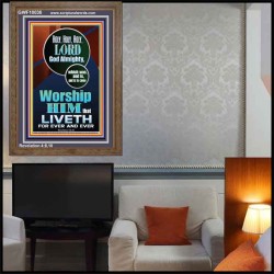 HOLY HOLY HOLY LORD GOD ALMIGHTY  Home Art Portrait  GWF10036  "33x45"
