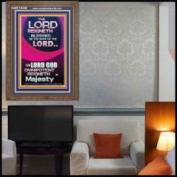 THE LORD GOD OMNIPOTENT REIGNETH IN MAJESTY  Wall Décor Prints  GWF10048  "33x45"