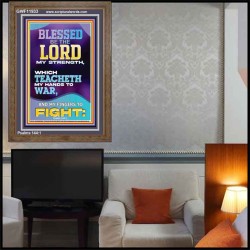 THE LORD MY STRENGTH WHICH TEACHETH MY HANDS TO WAR  Children Room  GWF11933  "33x45"