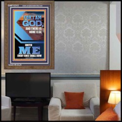 UNTO ME EVERY KNEE SHALL BOW  Custom Wall Scriptural Art  GWF12312  "33x45"