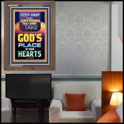 KEEP YOURSELVES FROM IDOLS  Sanctuary Wall Portrait  GWF9394  "33x45"
