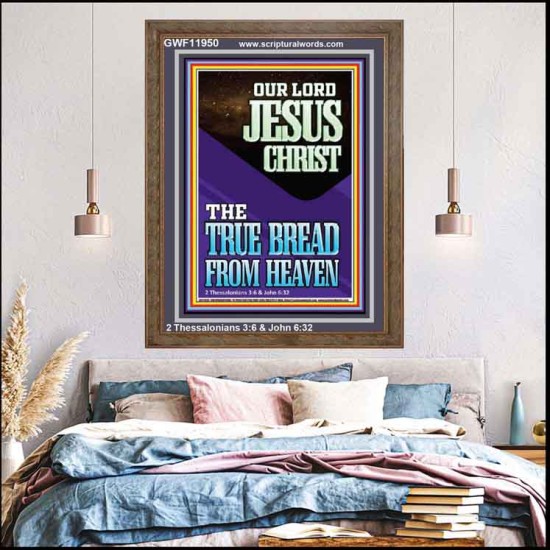 OUR LORD JESUS CHRIST THE TRUE BREAD FROM HEAVEN  Church Portrait  GWF11950  