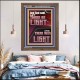 AND GOD SAID LET THERE BE LIGHT  Christian Quotes Portrait  GWF11995  