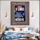 O LORD HAVE MERCY ALSO UPON ME AND ANSWER ME  Bible Verse Wall Art Portrait  GWF12189  