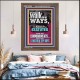 WALK IN MY WAYS AND KEEP MY COMMANDMENTS  Wall & Art Décor  GWF12296  