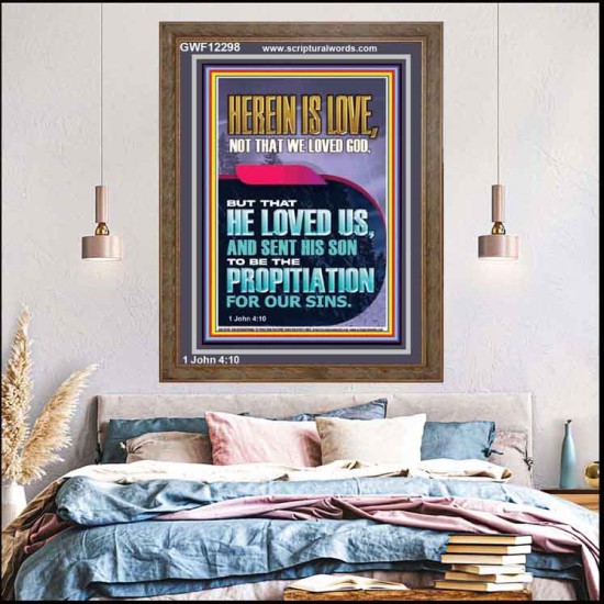 THE PROPITIATION FOR OUR SINS  Art & Wall Décor  GWF12298  