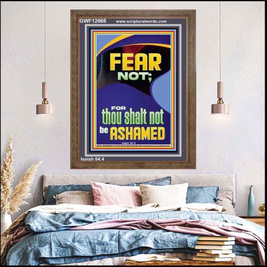 FEAR NOT FOR THOU SHALT NOT BE ASHAMED  Children Room  GWF12668  