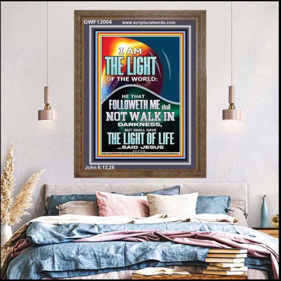 HAVE THE LIGHT OF LIFE  Scriptural Décor  GWF13004  