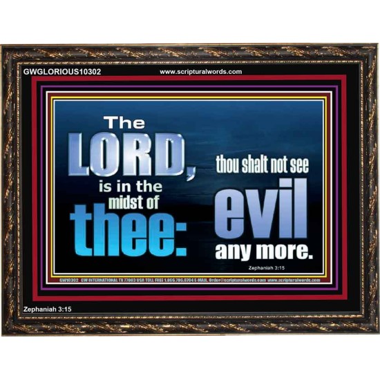 THOU SHALL NOT SEE EVIL ANY MORE  Unique Scriptural ArtWork  GWGLORIOUS10302  