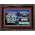 I BLESS THEE AND THOU SHALT BE A BLESSING  Custom Wall Scripture Art  GWGLORIOUS10306  "45X33"